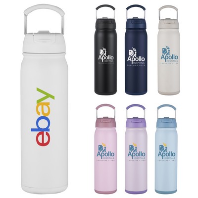 24 oz. Vacuum Bottle with Handle