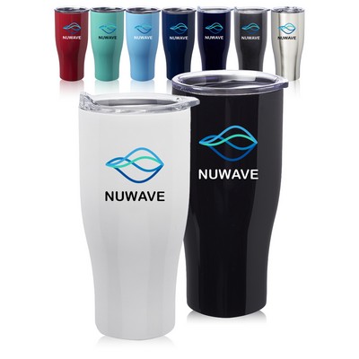 27 oz. Stainless Steel Grip Travel Mugs