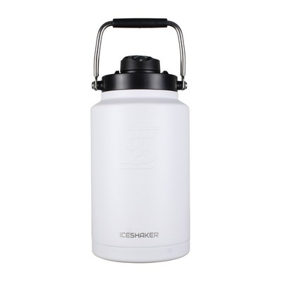 Ice Shaker Jug - White - 128 oz