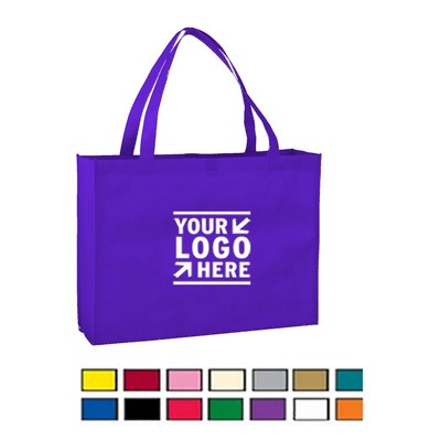 In Stock Large Non-Woven Shopping Tote Bag