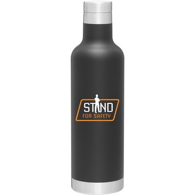 25 oz h2go Noir Water Bottle (Matte Black)