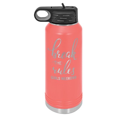 32 Oz. Coral Polar Camel Water Bottle