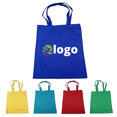 Economical Cotton Tote Bag MOQ 50pcs