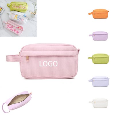 Personalized Corduroy Bag