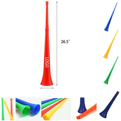 lastic Collapsible Vuvuzela Horns