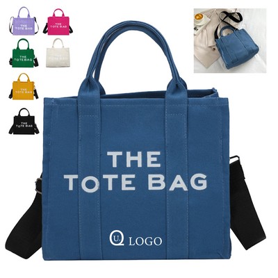 Canvas Single-Shoulder Bag