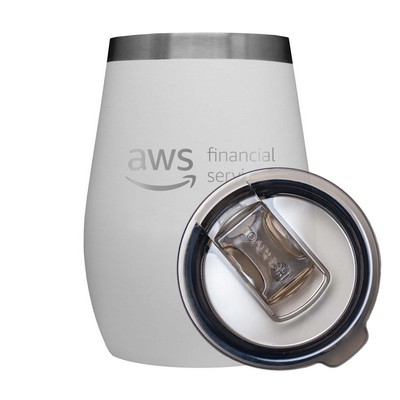 Toadfish Engraved Non-Tipping Wine Tumbler