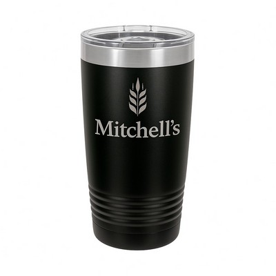 20 oz Stainless Steel Tumbler – Laser Engraved, Double Wall Insulated