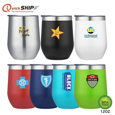 Malbec 12oz Stainless Steel Tumbler