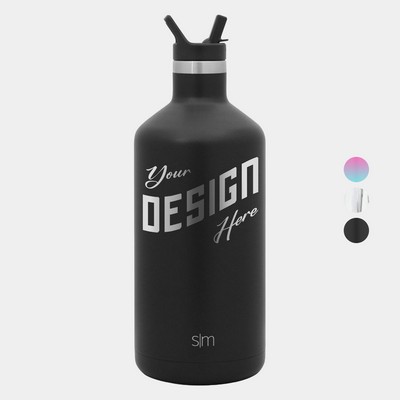 64 oz Simple Modern® Stainless Steel Insulated Ascent Water Bottle w/ Straw Lid