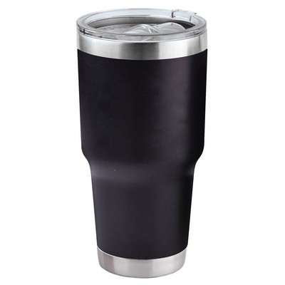 30 Oz. Black Tahoe Travel Tumbler