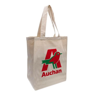 10 Oz. Premium Cotton Canvas Grocery Tote Bag