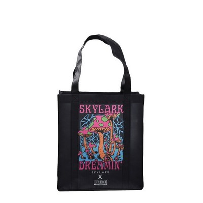 Sublimated RPET Non-Woven Eco-friendly Recyclable Grocery Bags