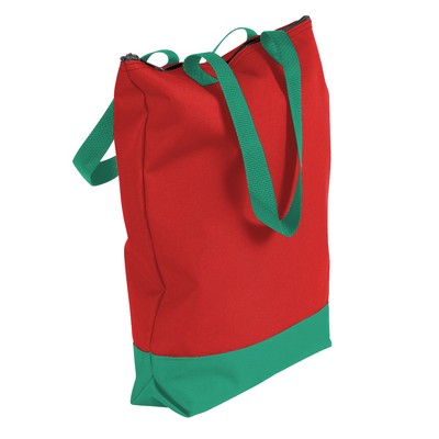 USA & Union Made 600D Polyester Notebook Tote Bag (20"x16"x6")