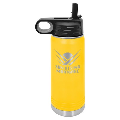 20 Oz. Yellow Polar Camel Water Bottle