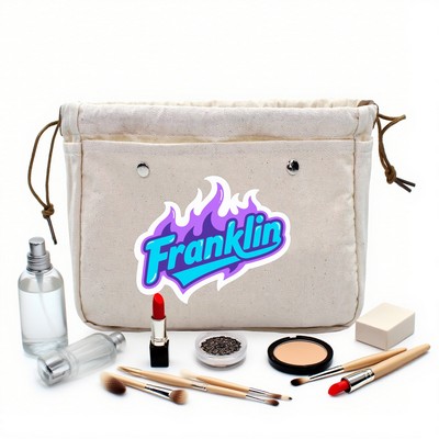 MOQ20 Minimal Canvas Storage Pouch