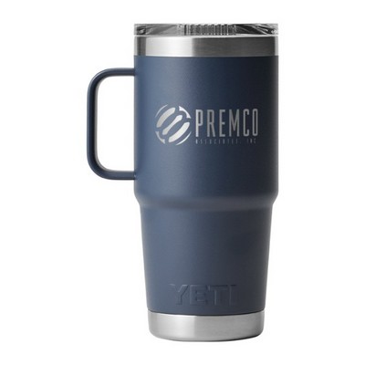 YETI Customized Rambler 20 oz. Travel Mug w/Stronghold Lid