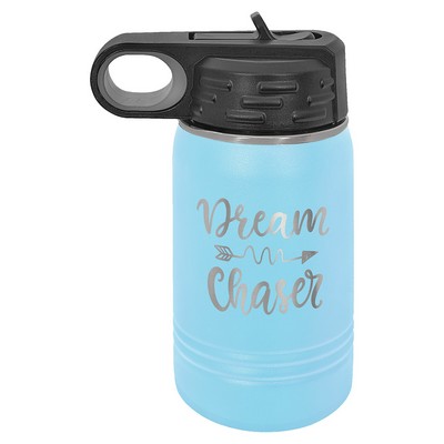 Polar Camel 12 oz. Light Blue Water Bottle